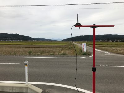 三条市下田郷資料館側